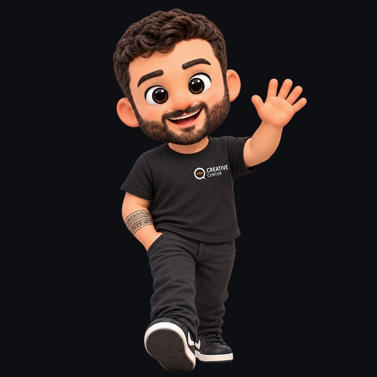 Mini Me de Ignacio Mugnai saludando